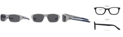 Oakley Men's Rectangle Sunglasses, OO9236 60 Valve 